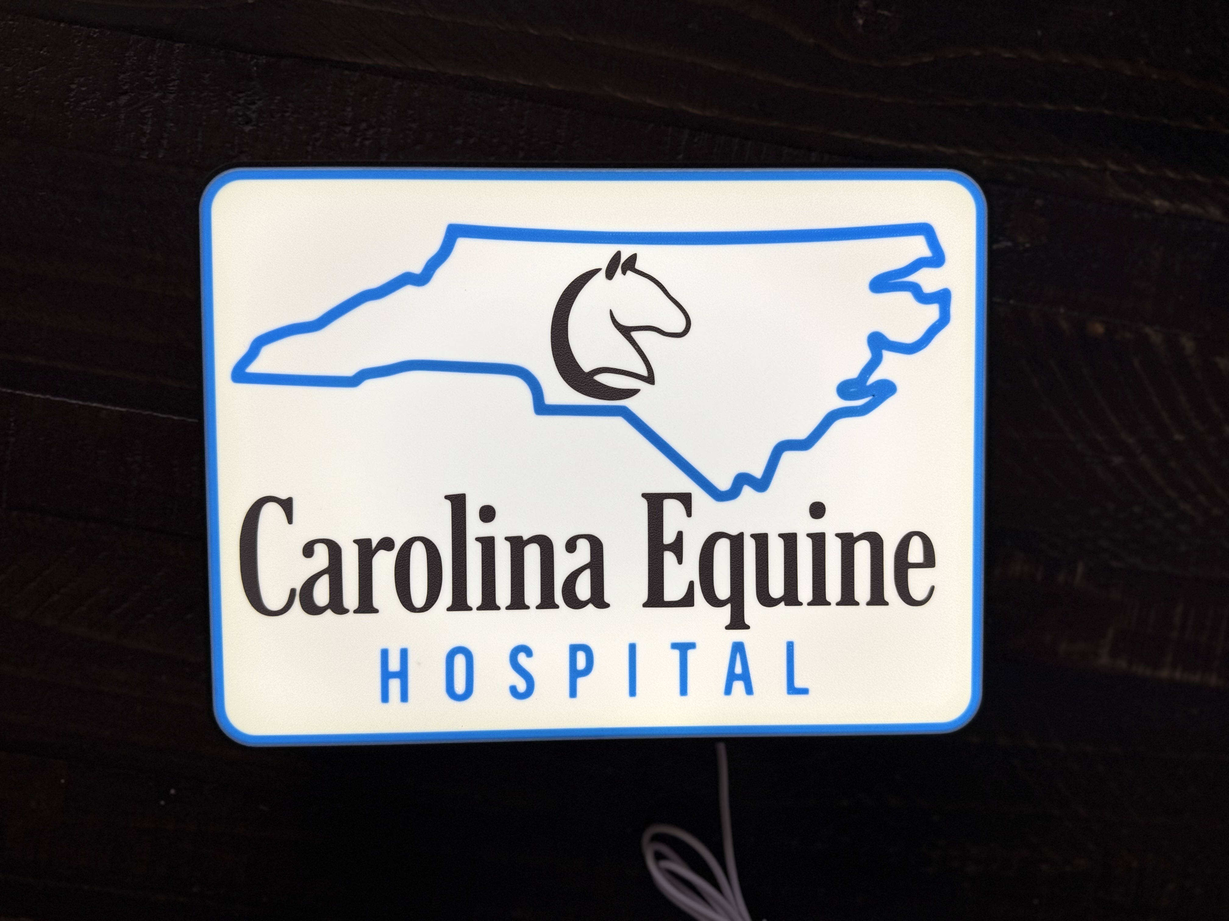 Sports logo light box