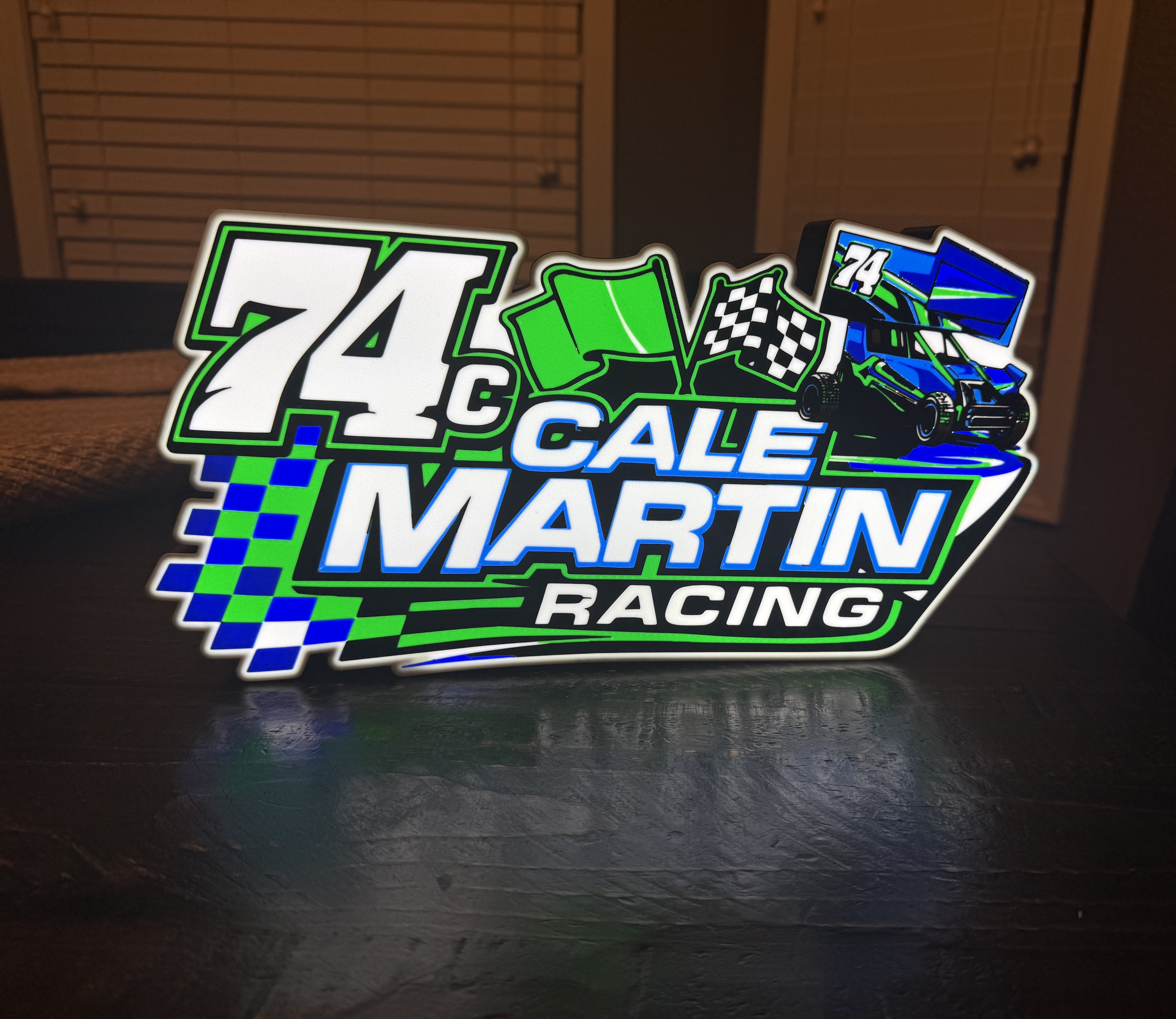 Featured illuminated custom build