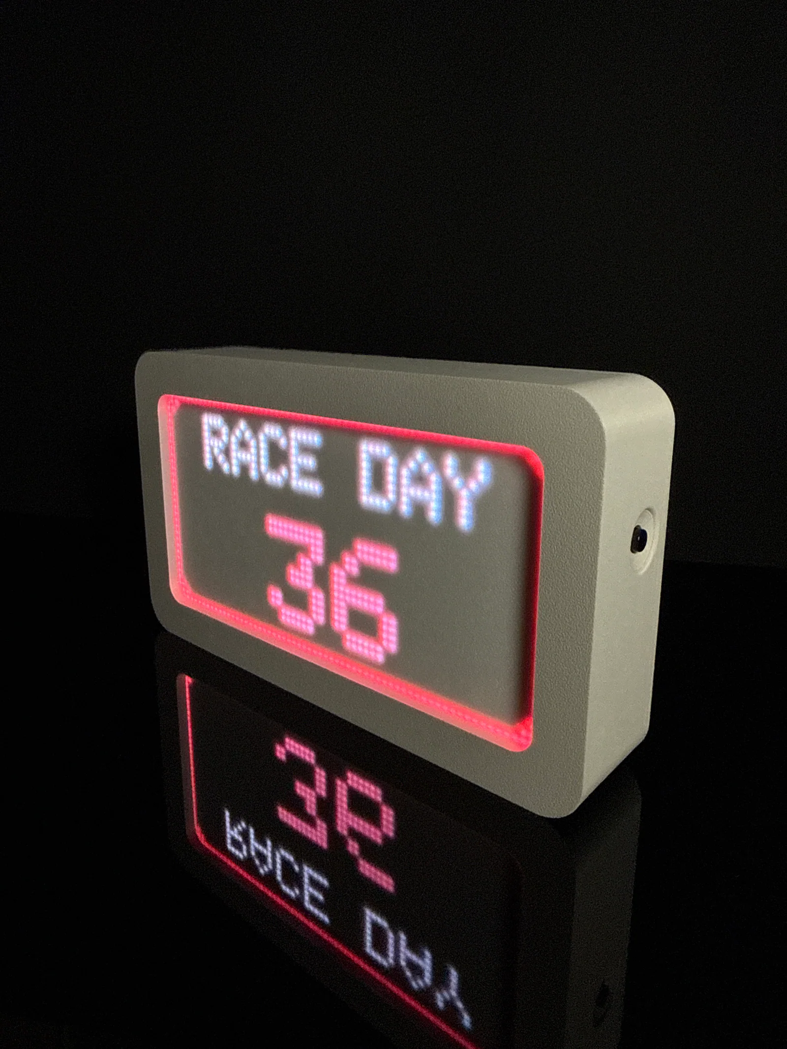 LumaGlow Aura shelf display product photo