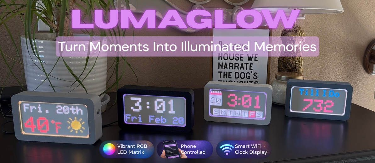 LumaGlow smart display